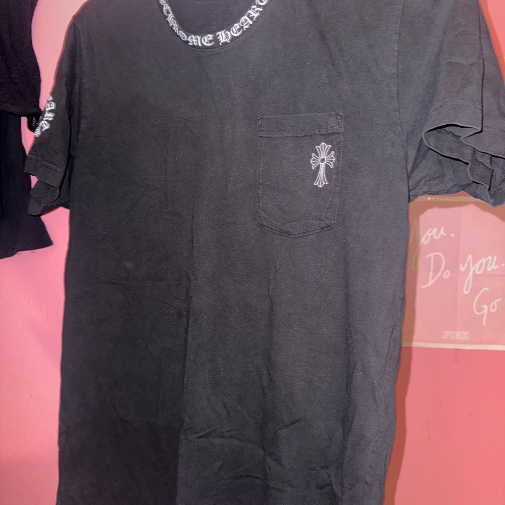 Black Chrome heart Shirt
